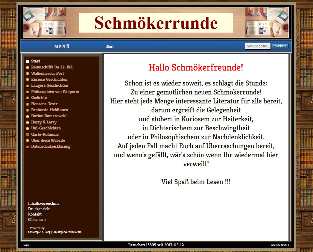 Schmökerrunde title Schmökerrunde title